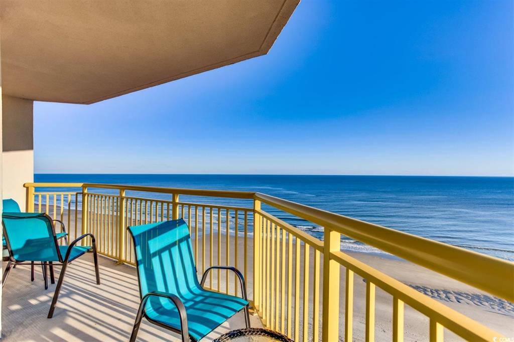 Spectacular ocean views from the private balcony